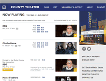 Tablet Screenshot of countytheater.org